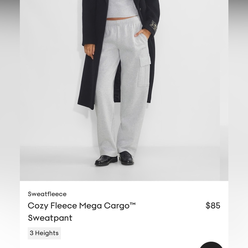 TNA Cozy Fleece Mega Cargo Sweatpants